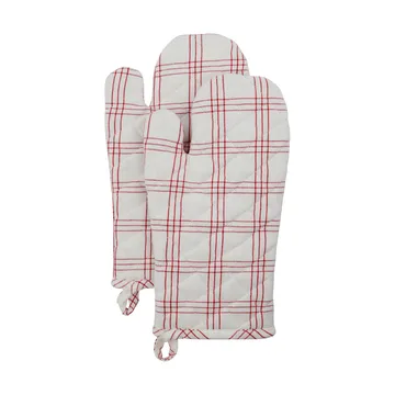 Gants de cuisine Chef, lot de 2 - Rouge - Nicolas Vahé