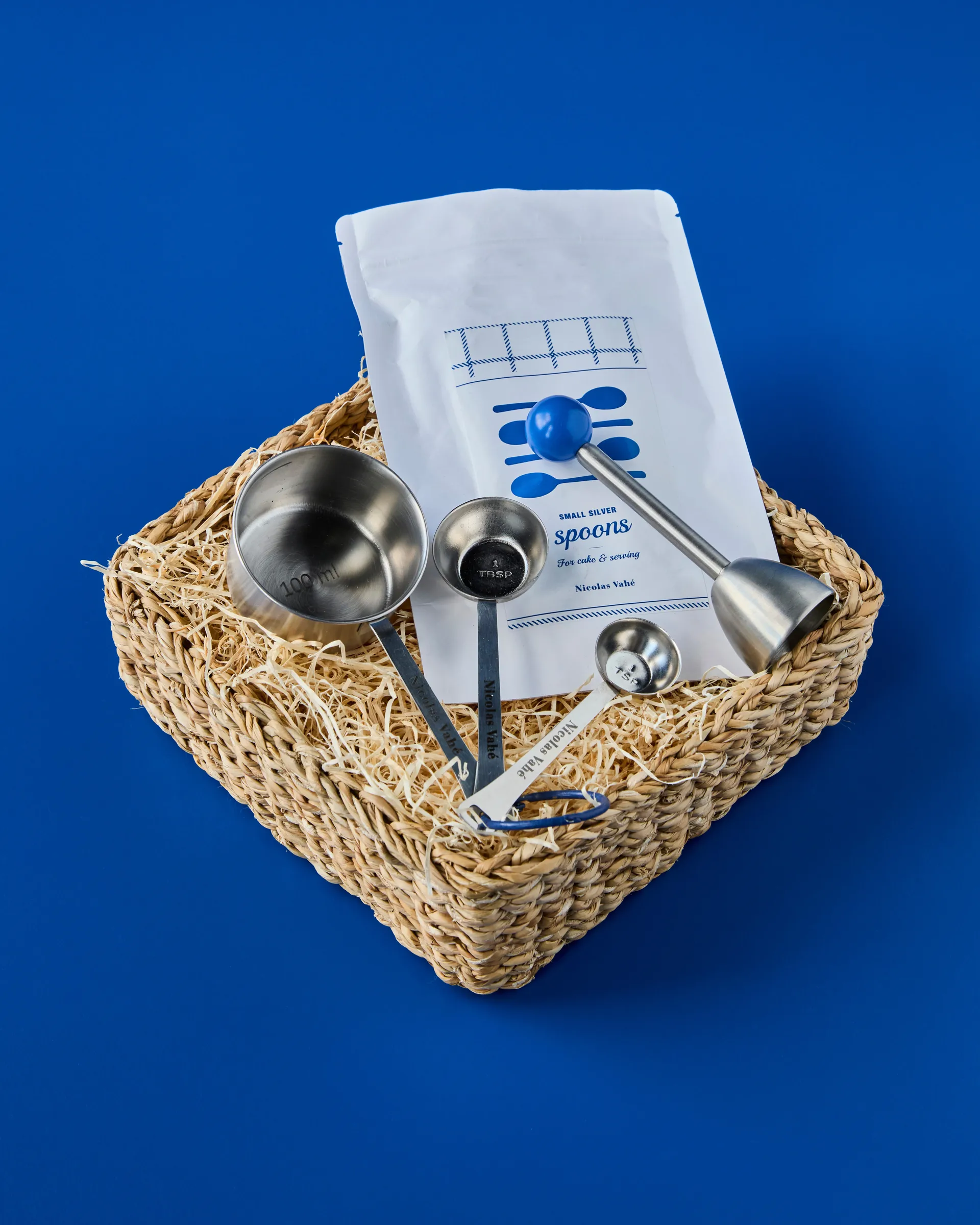 Panier de rangement Naba, Naturel, 21x21 cm Nicolas Vahé