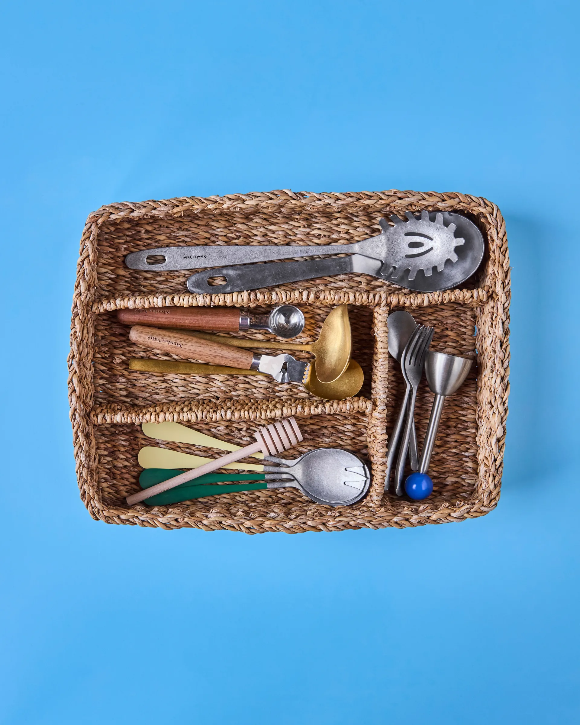 Panier organisateur Naba 27x35 cm, Naturel Nicolas Vahé