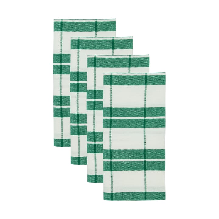 Serviettes en coton Chef, lot de 4 - Vert - Nicolas Vahé