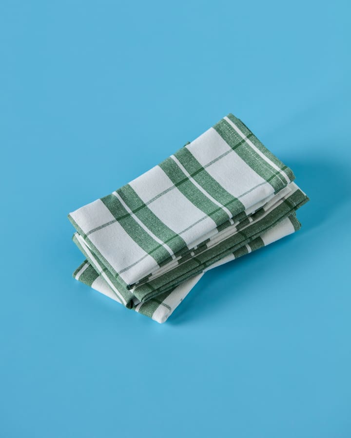 Serviettes en coton Chef, lot de 4, Vert Nicolas Vahé