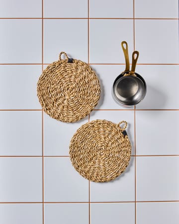 Sous-plat Naba, lot de 2 - Naturel - Nicolas Vahé