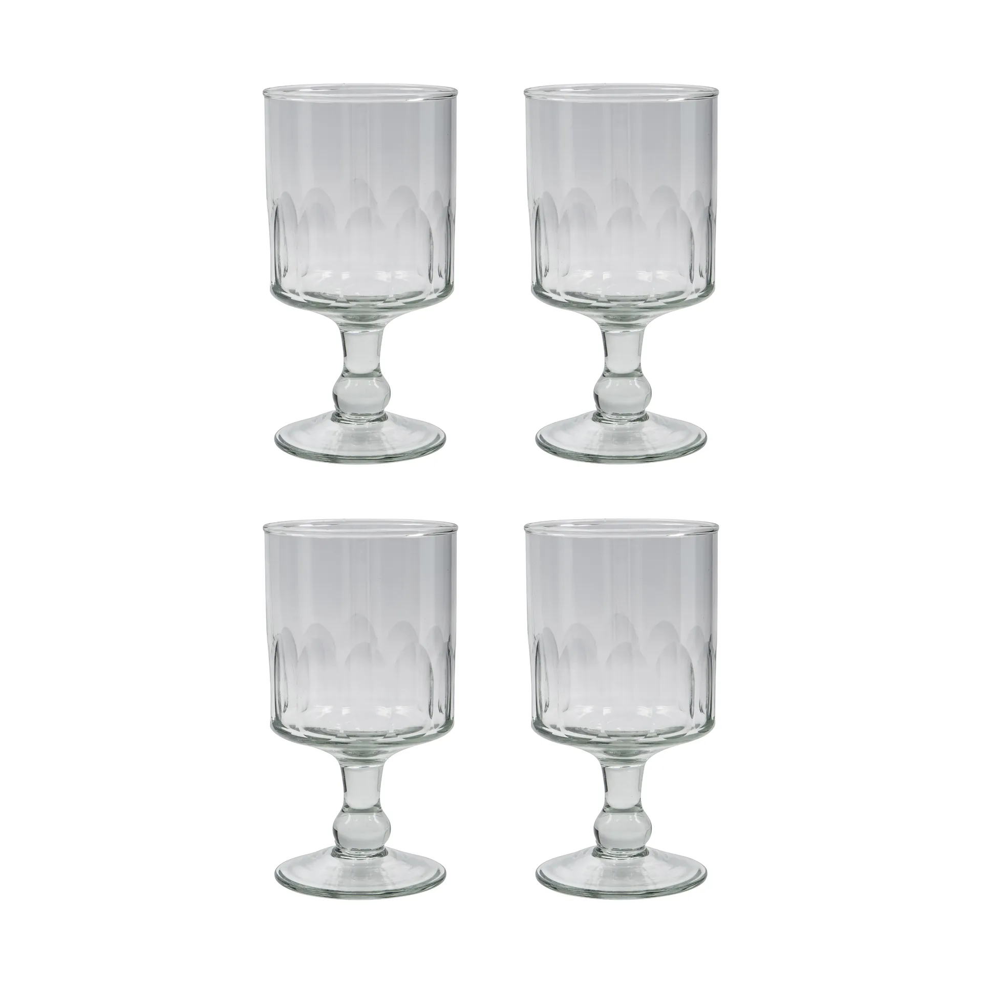 Verres à vin Bistro 30 cl, lot de 4, Clair Nicolas Vahé