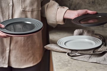 Assiette Lines Ø27 cm - Blanc - NJRD
