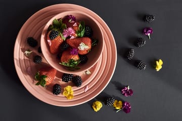 Assiette Lines Ø27 cm - Rose - NJRD