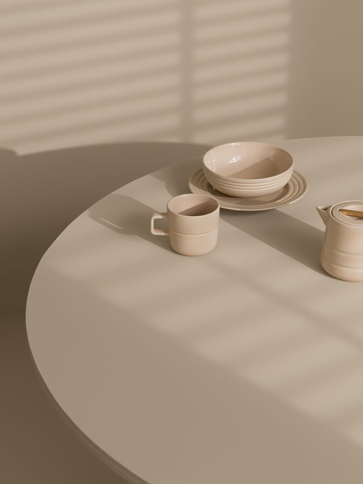 Bol Lines Ø16 cm, Beige NJRD