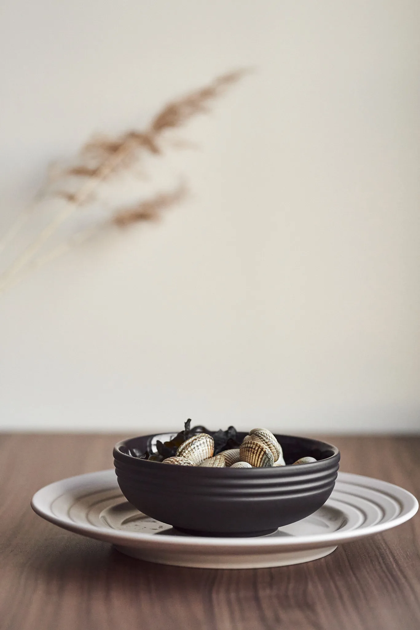 Bol Lines Ø16 cm Lot de 6, Marron NJRD