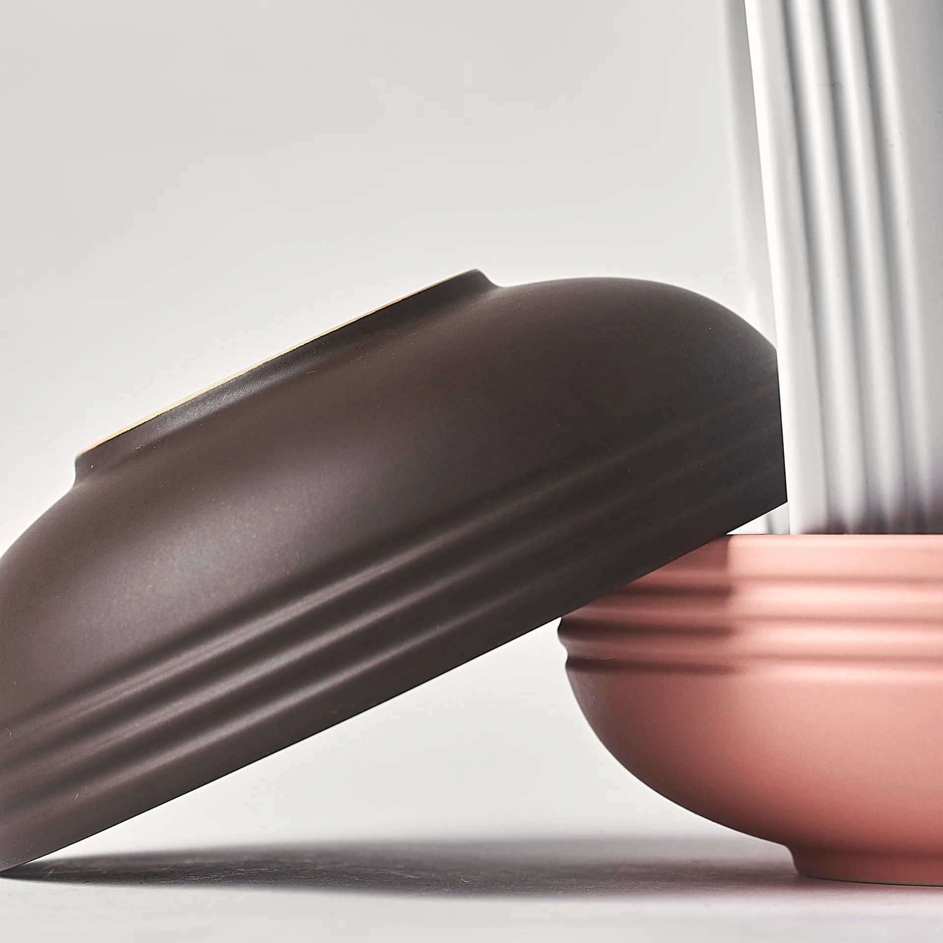 Bol Lines Ø16 cm Lot de 6, Marron NJRD