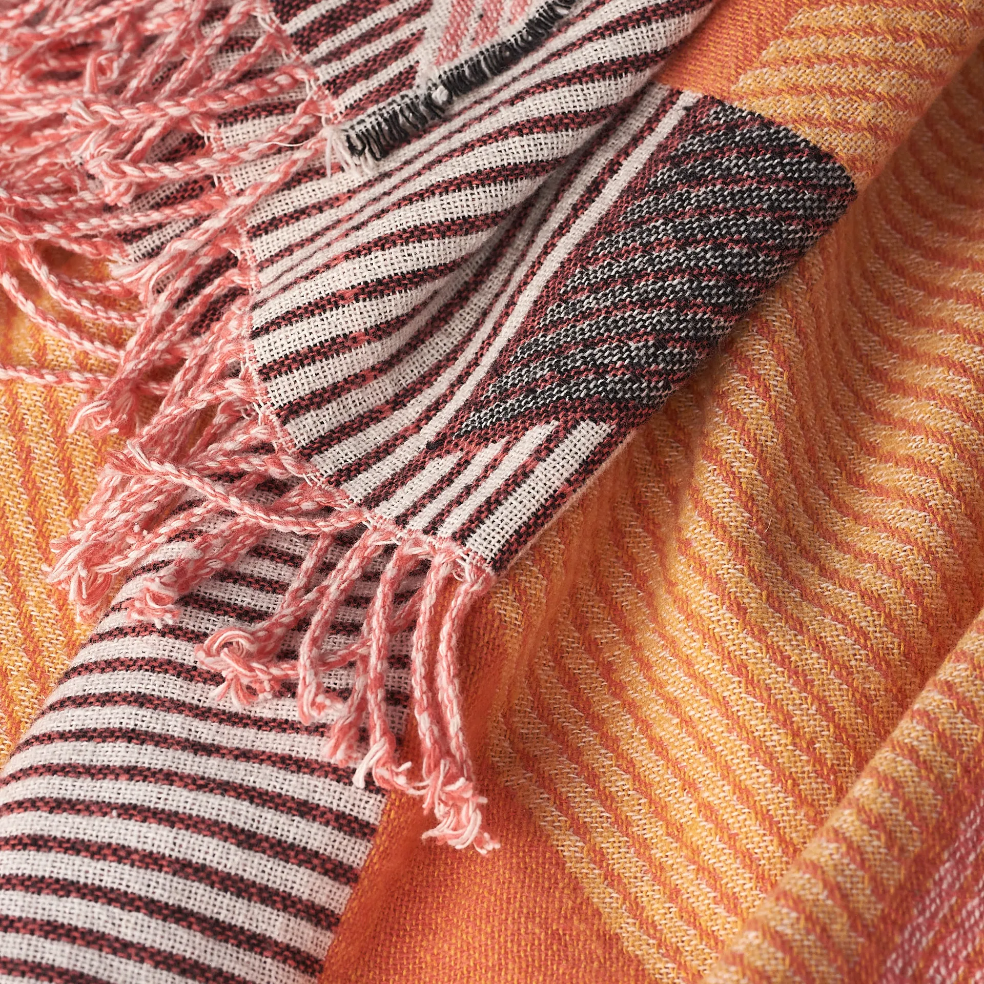 Plaid en coton Metric focus no. 1, Rose NJRD