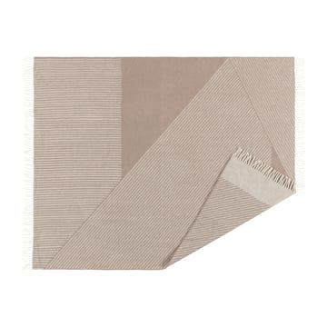 Plaid en laine Stripes 130x185 cm - Beige - NJRD