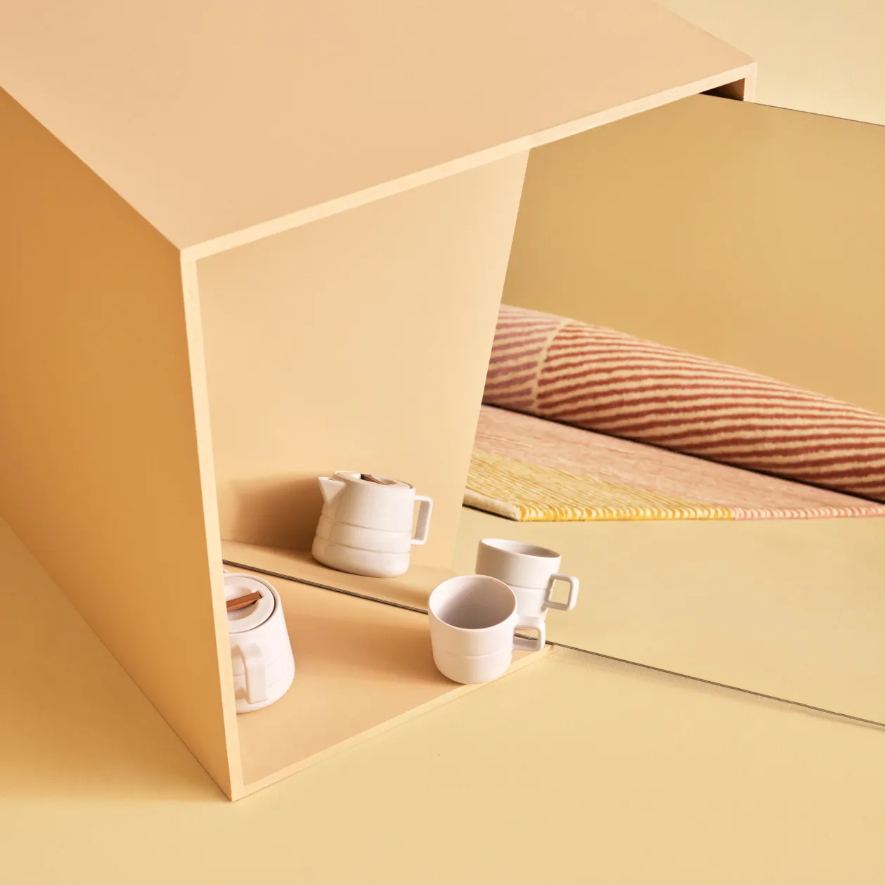 Pot à lait Lines 50 cl, Blanc NJRD