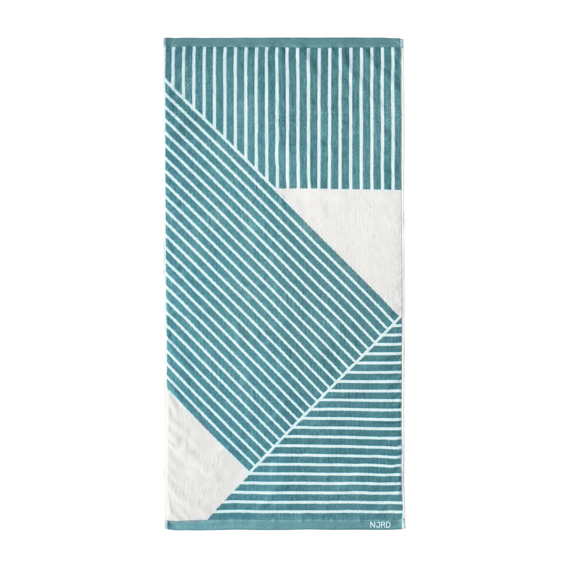 Serviette de bain Stripes 70x140 cm Special Edition 2022, Turquoise NJRD