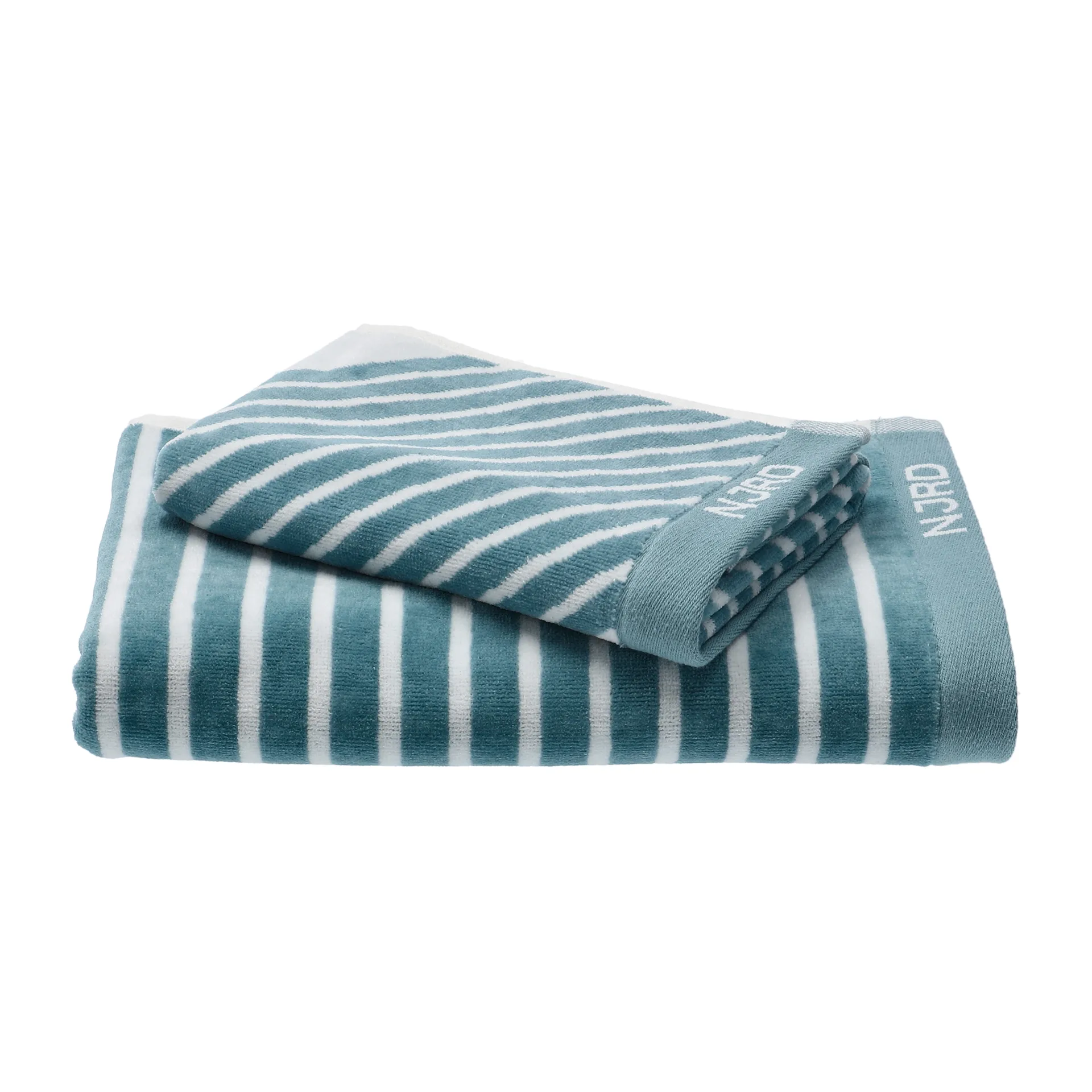 Serviette de bain Stripes 70x140 cm Special Edition 2022, Turquoise NJRD
