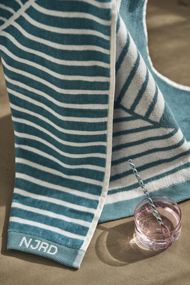 Serviette de bain Stripes 70x140 cm Special Edition 2022, Turquoise NJRD