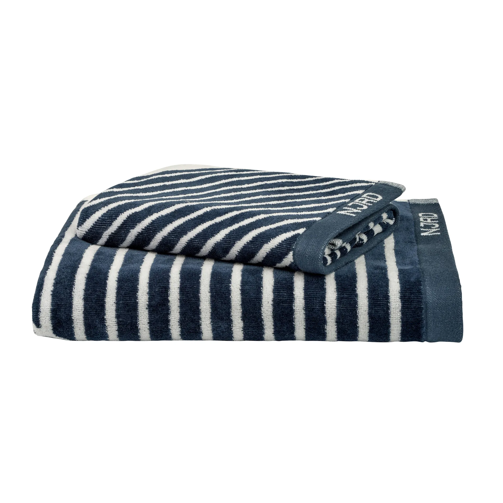 Serviette Stripes 50x70 cm , Bleu NJRD