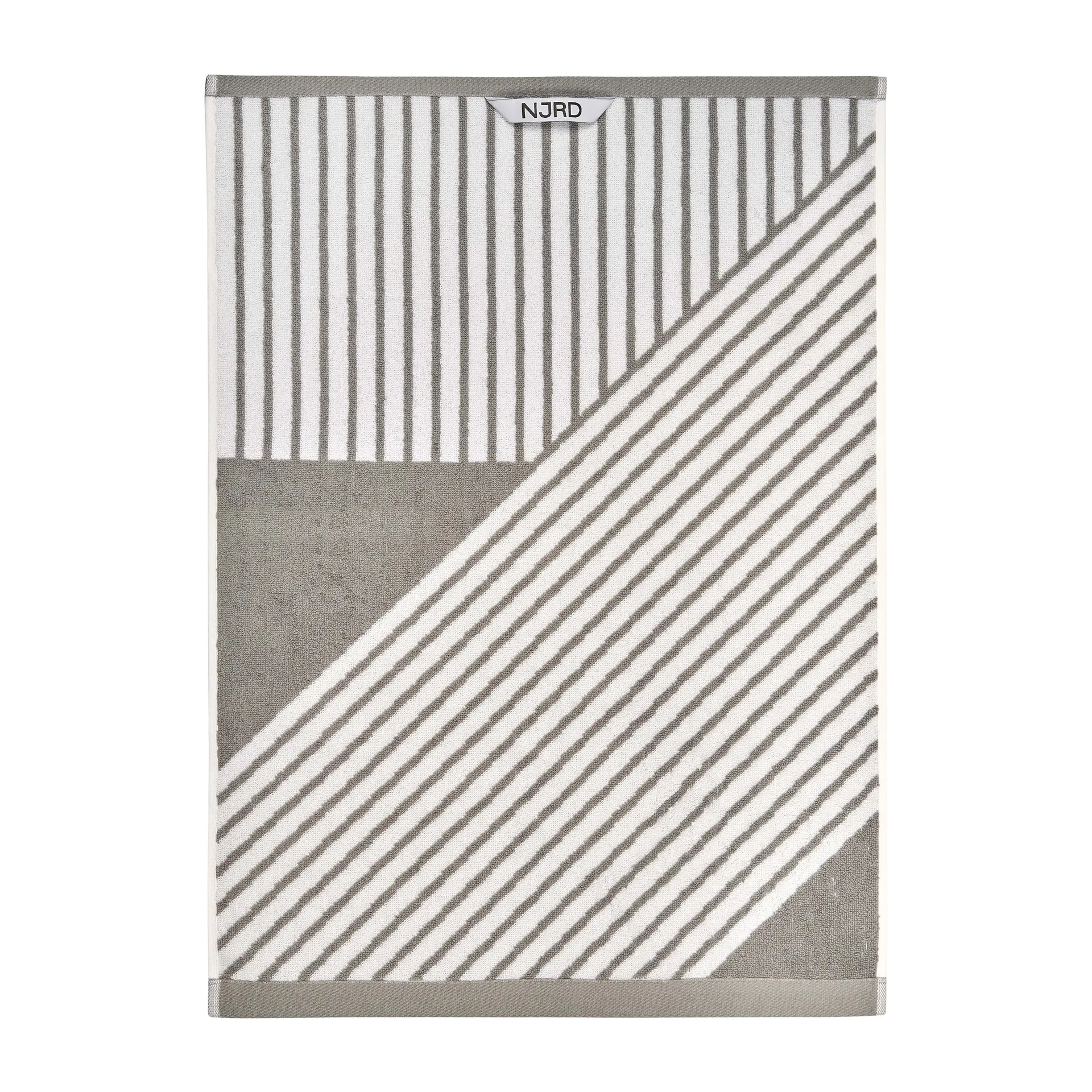 Serviette Stripes 50x70 cm , Gris NJRD