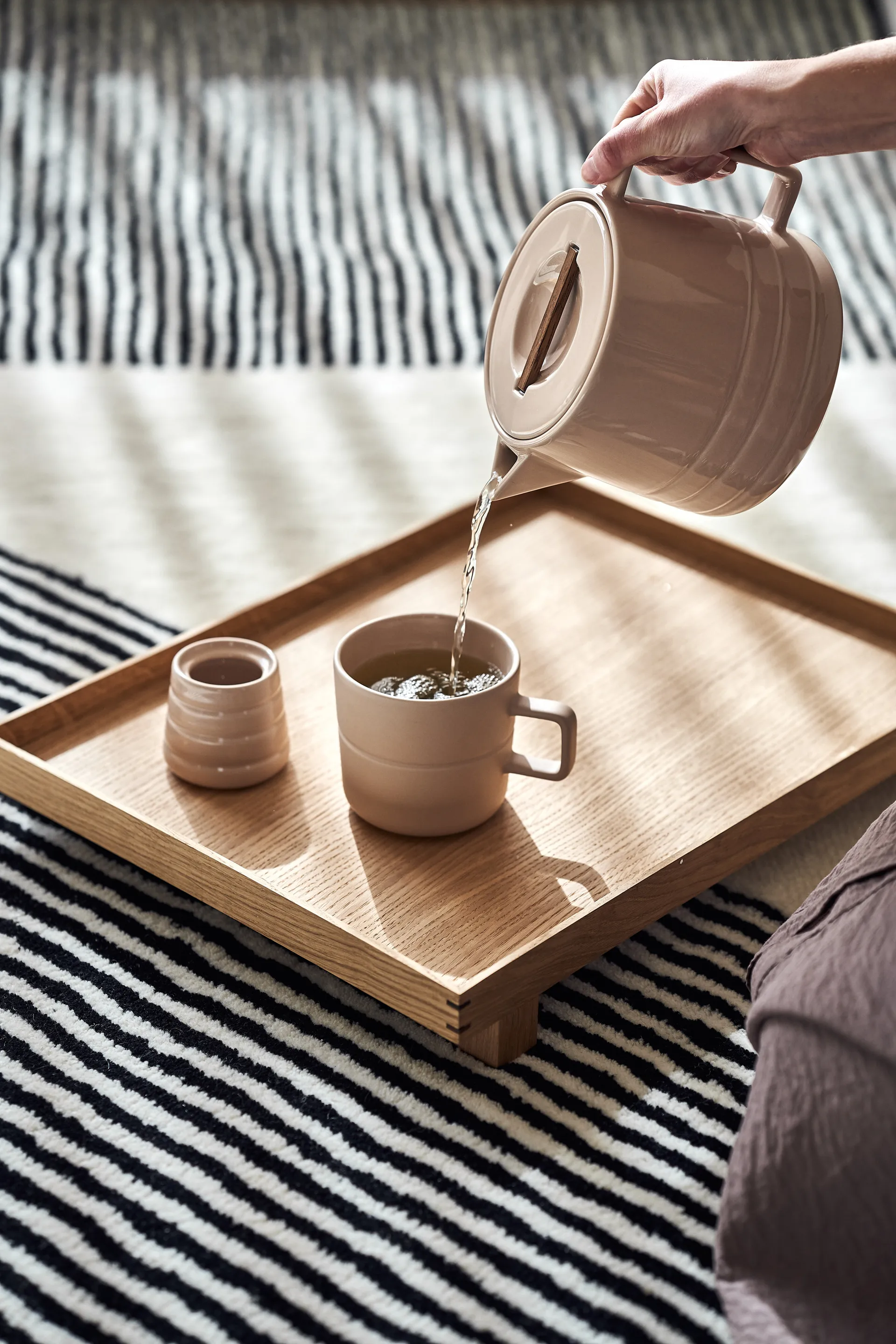 Sucrier Lines, Beige NJRD