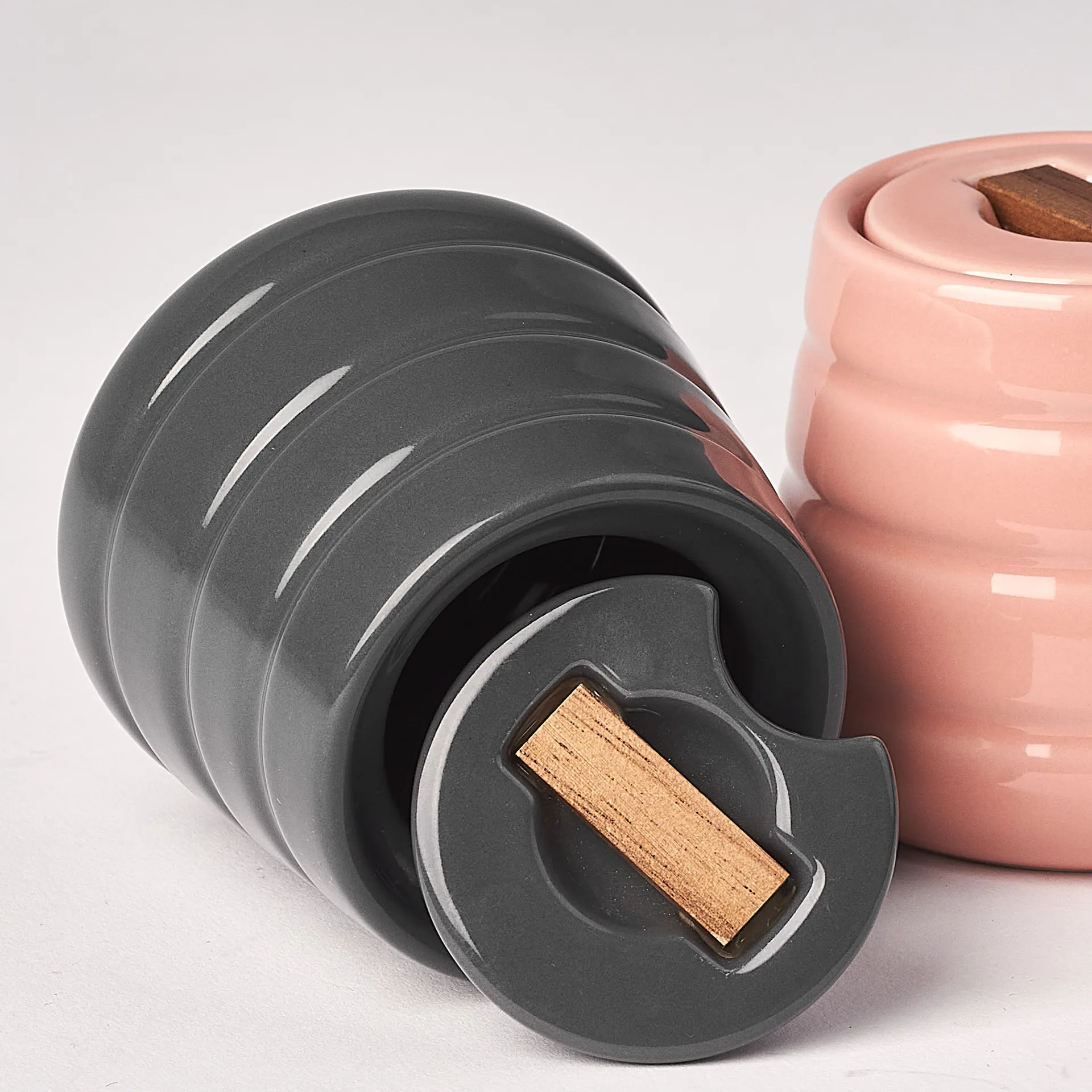 Sucrier Lines, Gris foncé NJRD