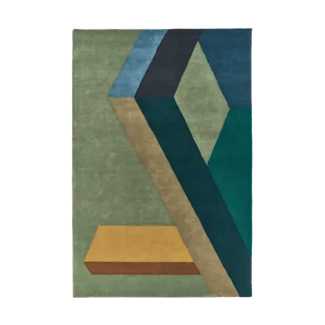 Tapis en laine ASPEKT Pavilion Petroleum - 200x300 cm - NJRD