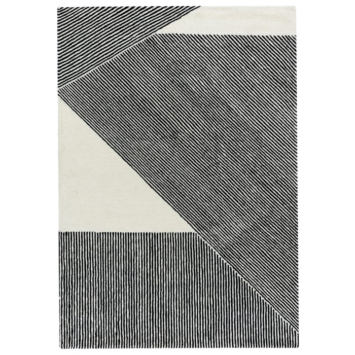 Tapis en laine Stripes blanc nature - 200x300 cm - NJRD