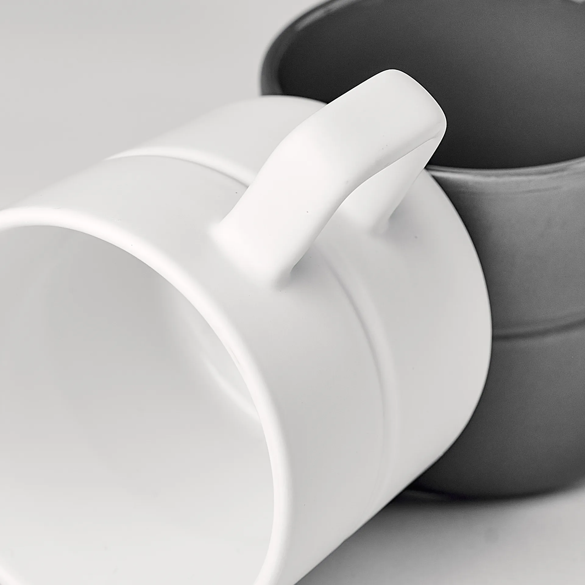 Tasse Lines 30 cl Lot de 2, Blanc NJRD