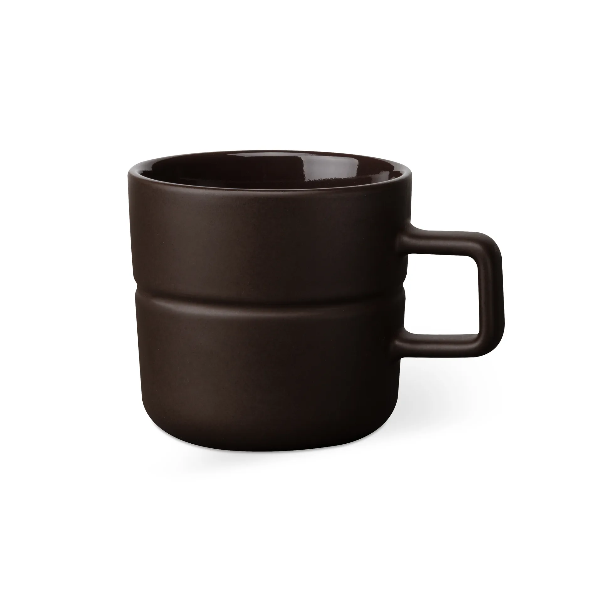 Tasse Lines 30 cl, Marron NJRD