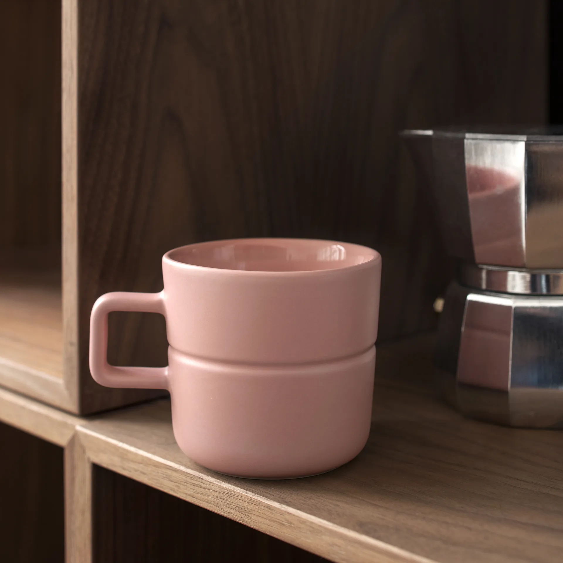 Tasse Lines 30 cl, Rose NJRD