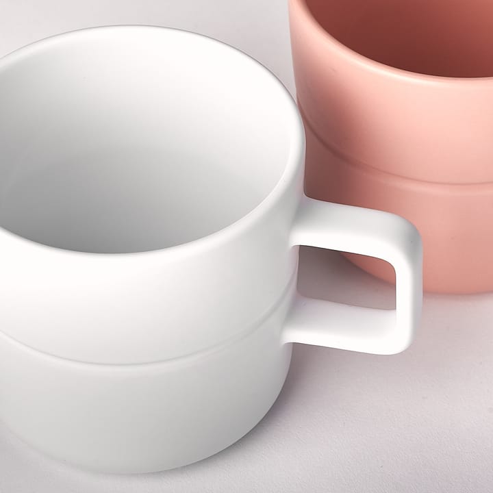 Tasse Lines 50 cl, Blanc NJRD