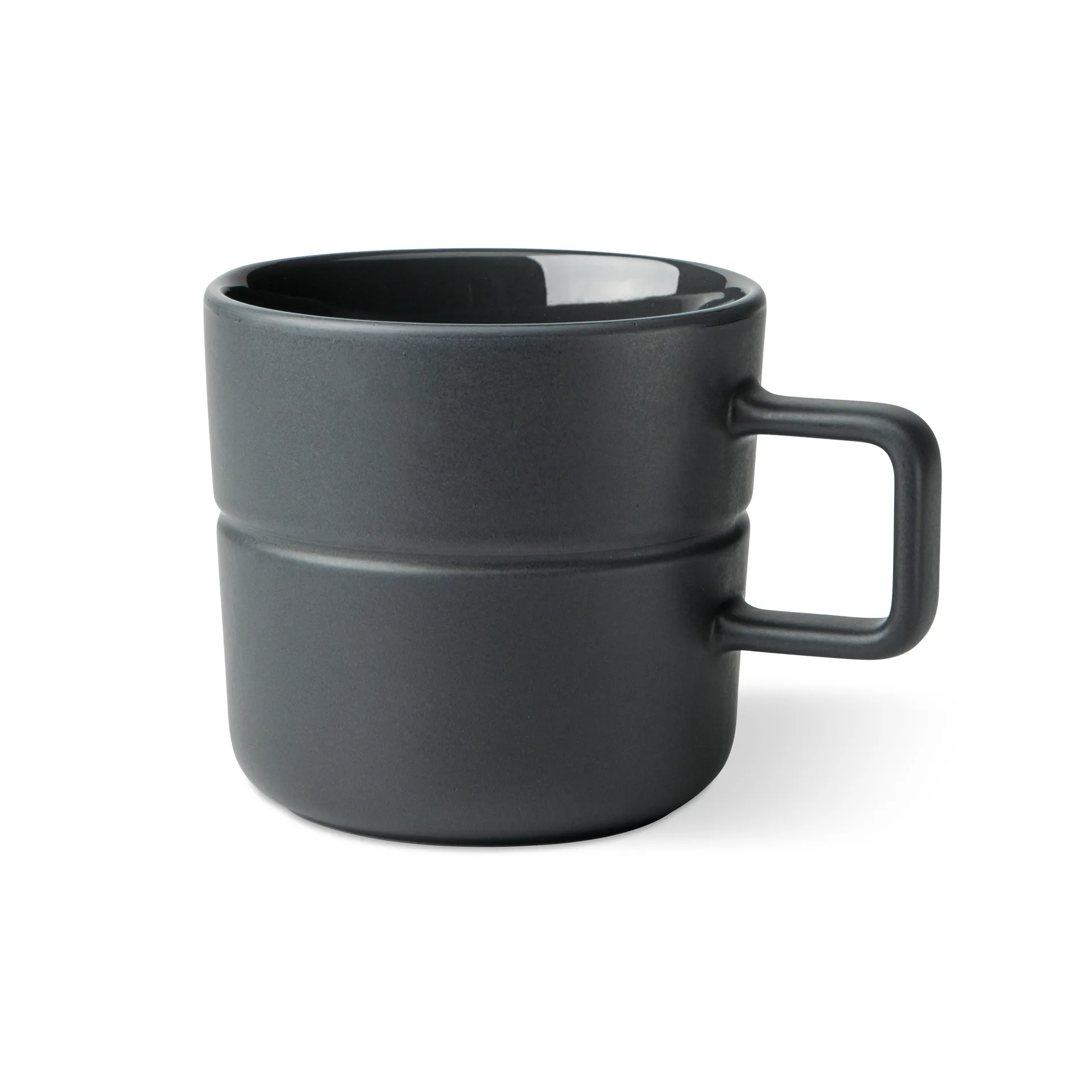 Tasse Lines 50 cl, Gris foncé NJRD