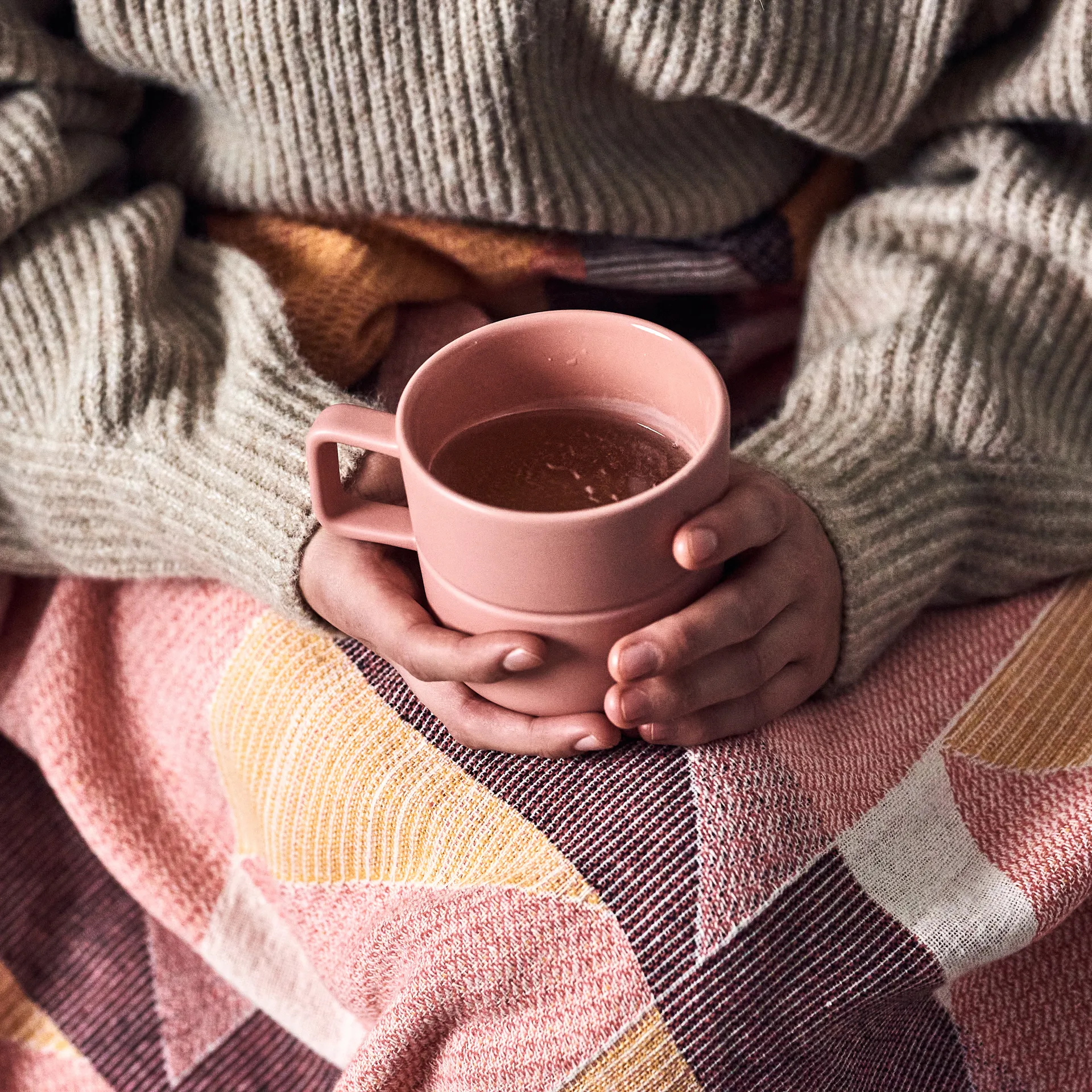 Tasse Lines 50 cl, Rose NJRD