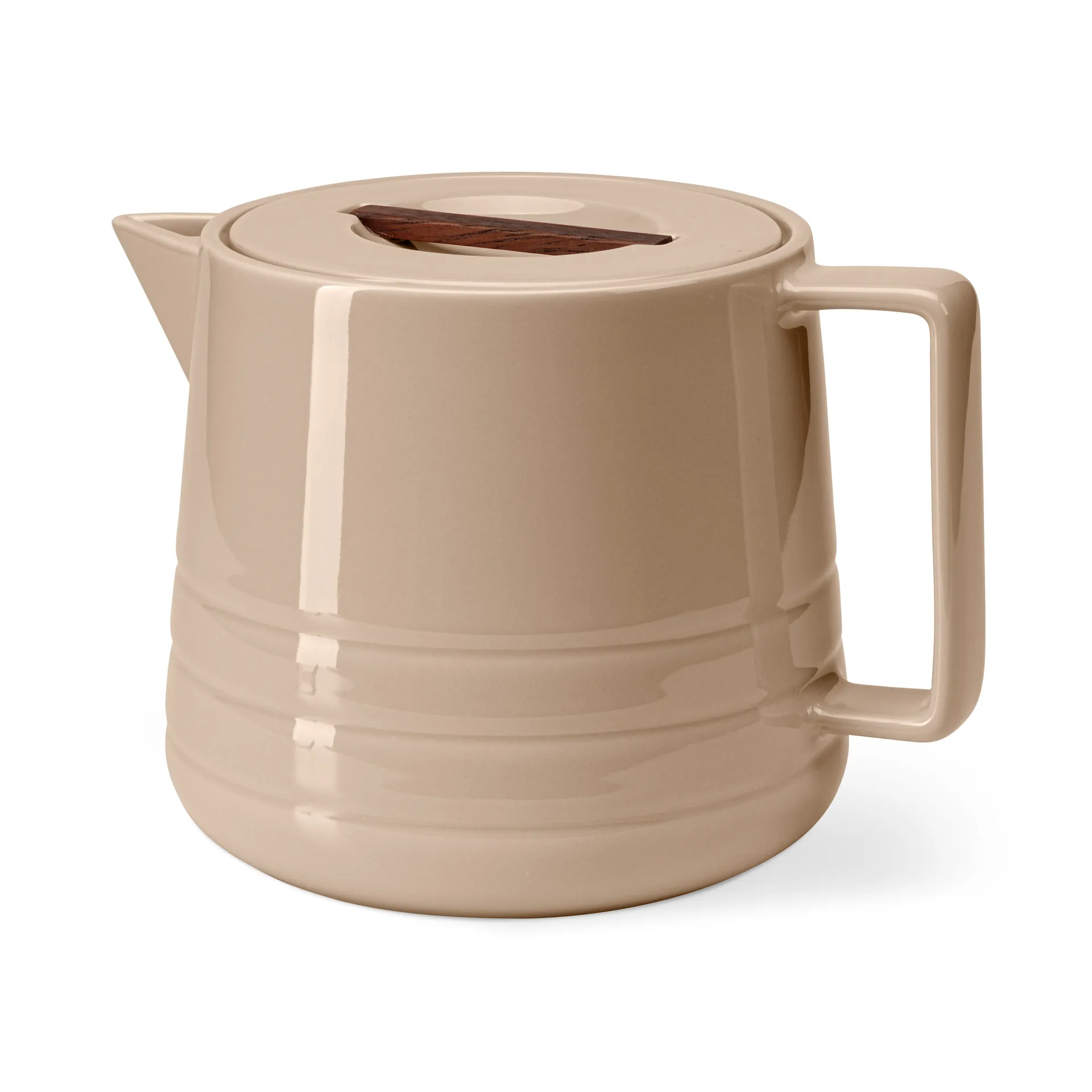 Théière Lines 1,5 litre, Beige NJRD