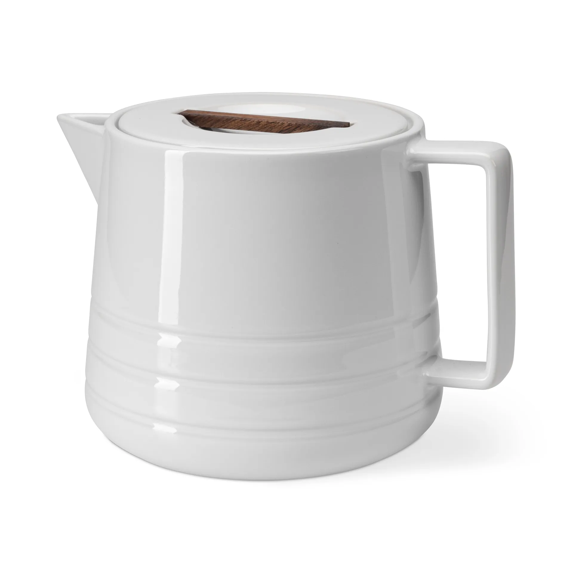 Théière Lines 1,5 litre, Blanc NJRD