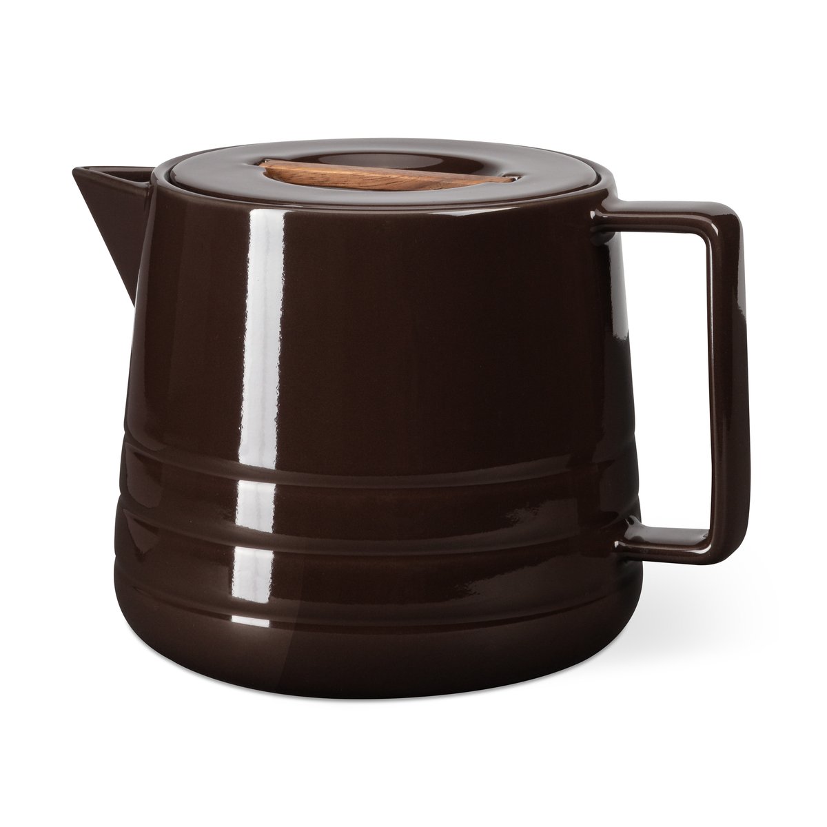 NJRD Théière Lines 1,5 litre Marron | Design Scandinave | Théières | Marron