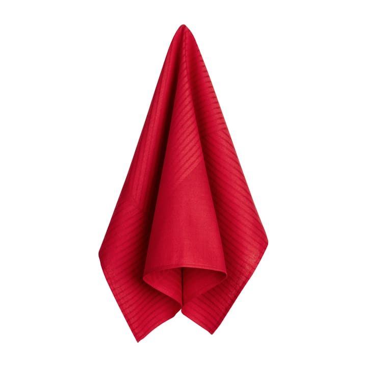 Torchon Stripes 47x70 cm Lot de 2, Rouge NJRD