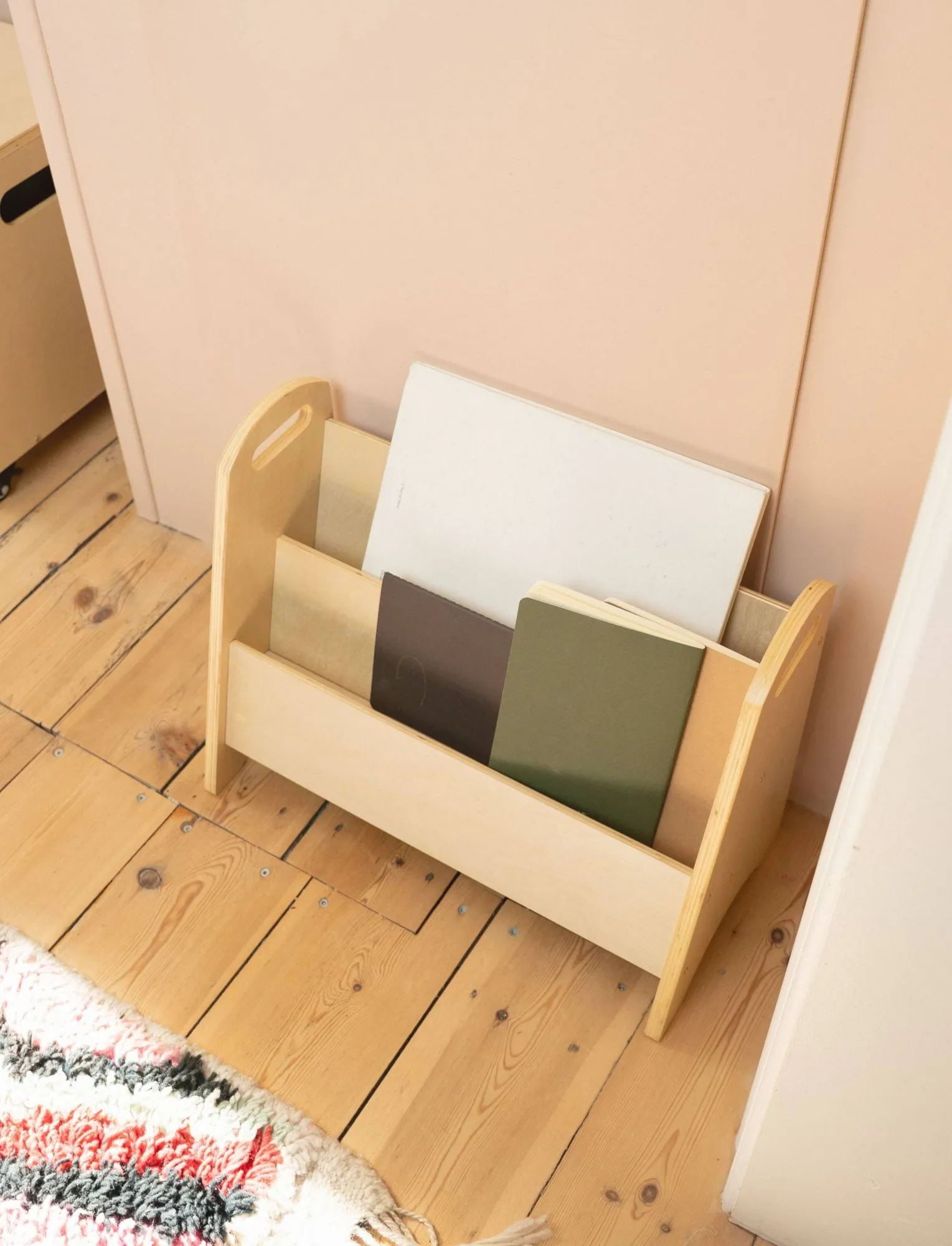 Bibliothèque pour enfants Book holder, Bouleau Nofred