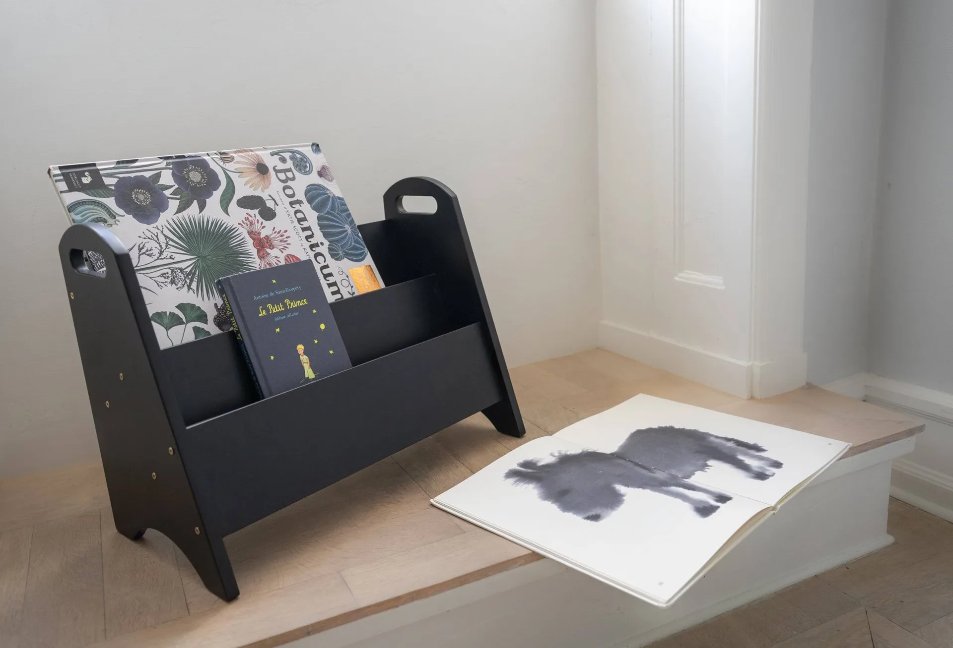 Bibliothèque pour enfants Book holder, Noir Nofred