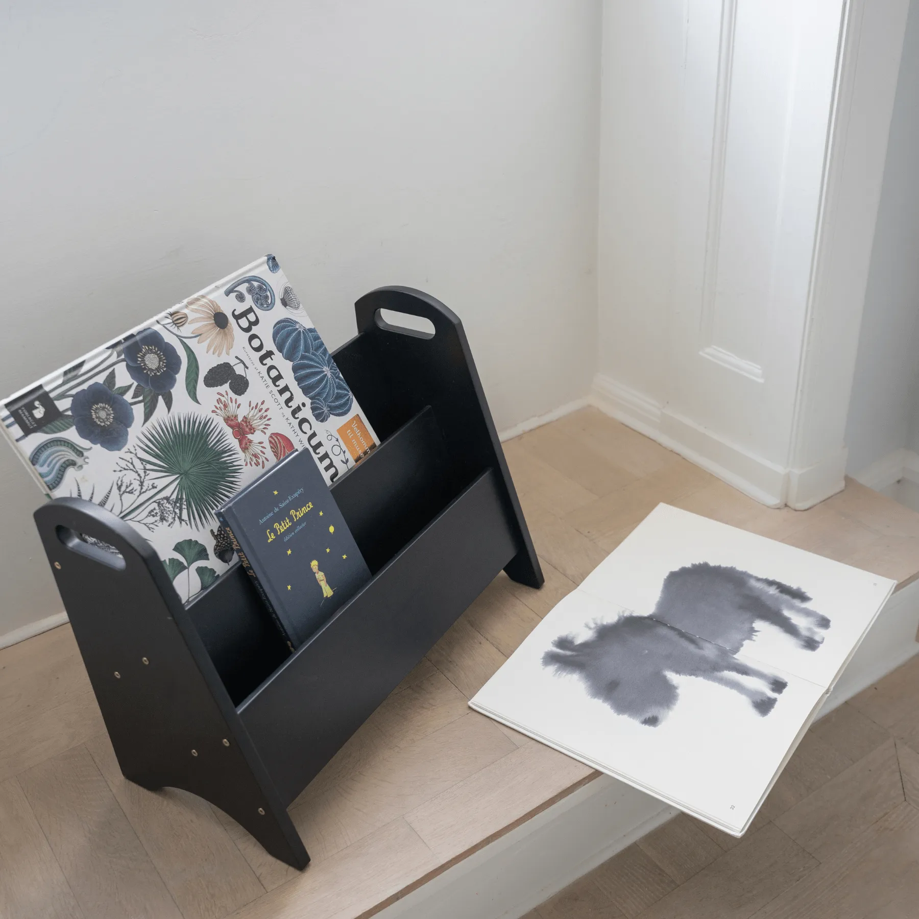 Bibliothèque pour enfants Book holder, Noir Nofred