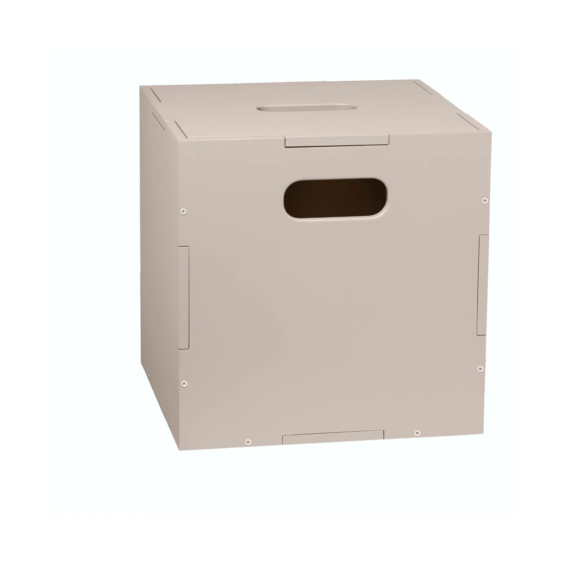 Boîte de rangement Cube Storage, Beige Nofred