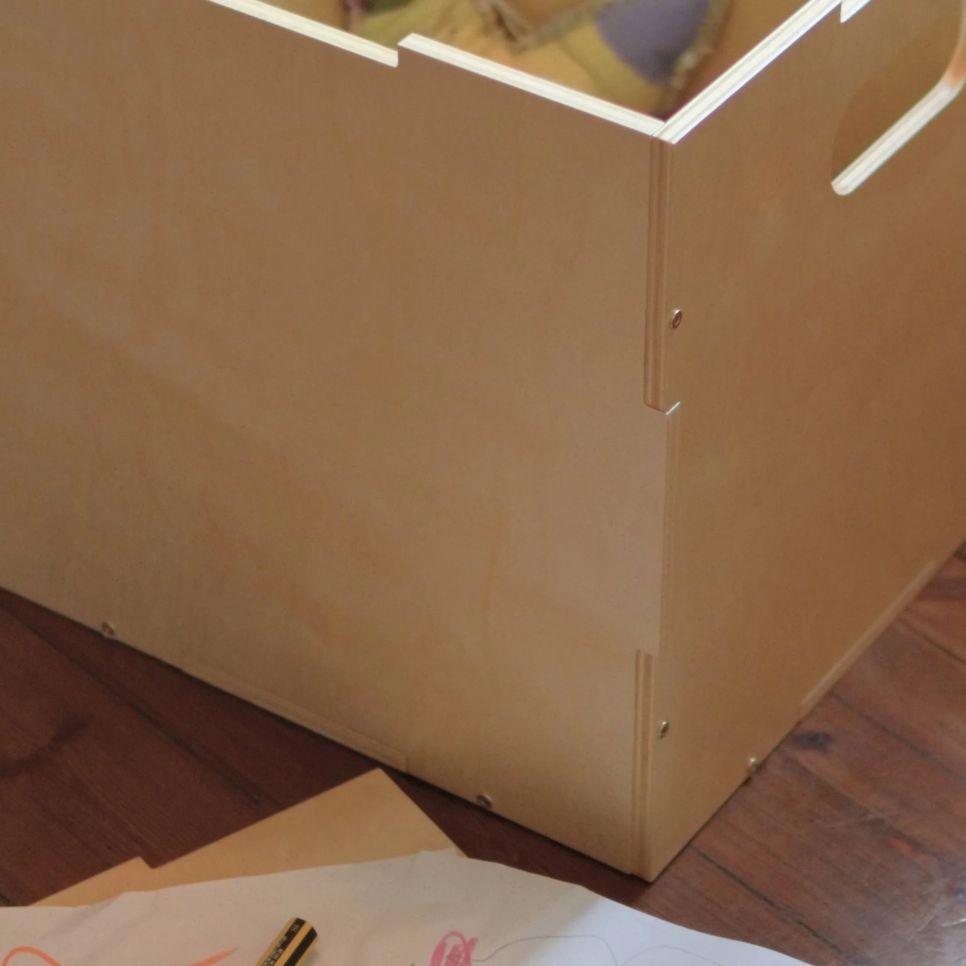 Boîte de rangement Cube Storage, Bouleau Nofred
