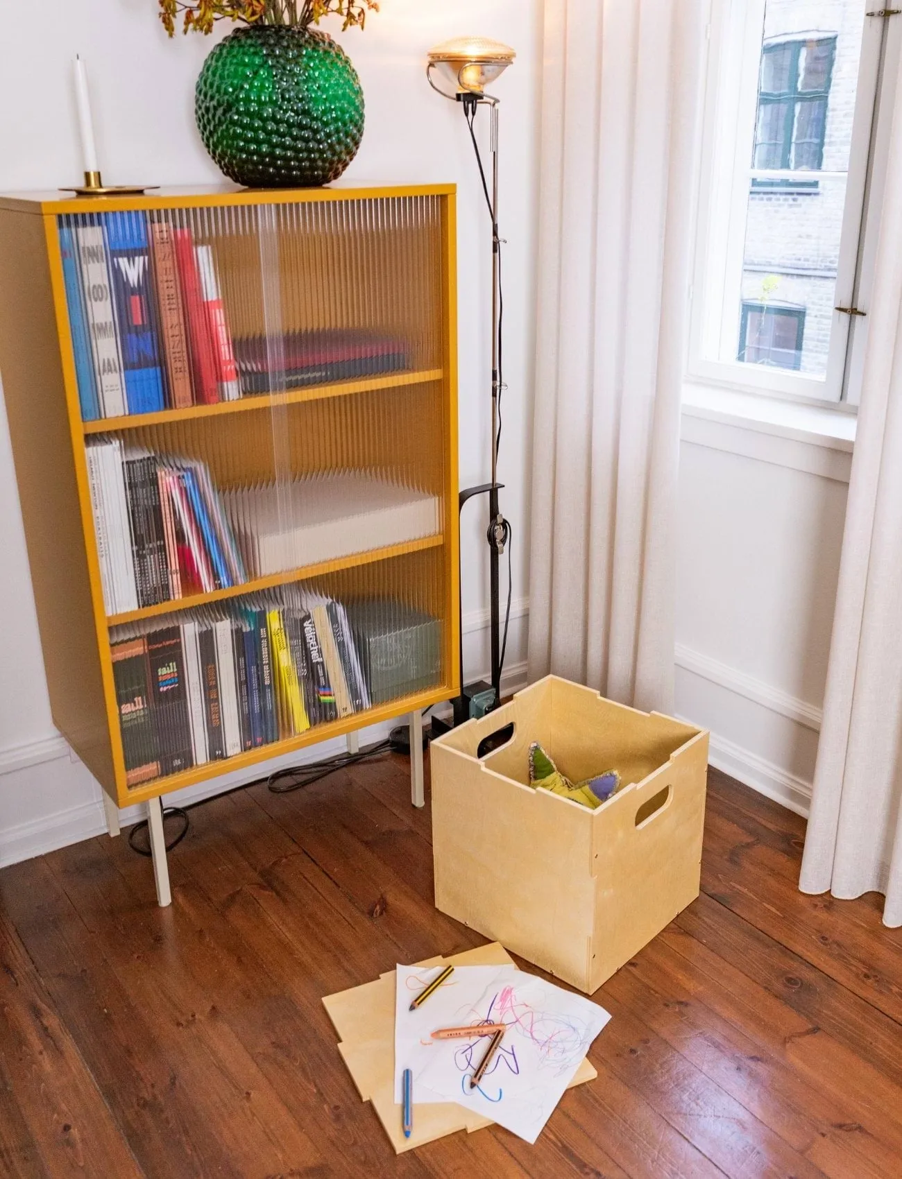 Boîte de rangement Cube Storage, Bouleau Nofred