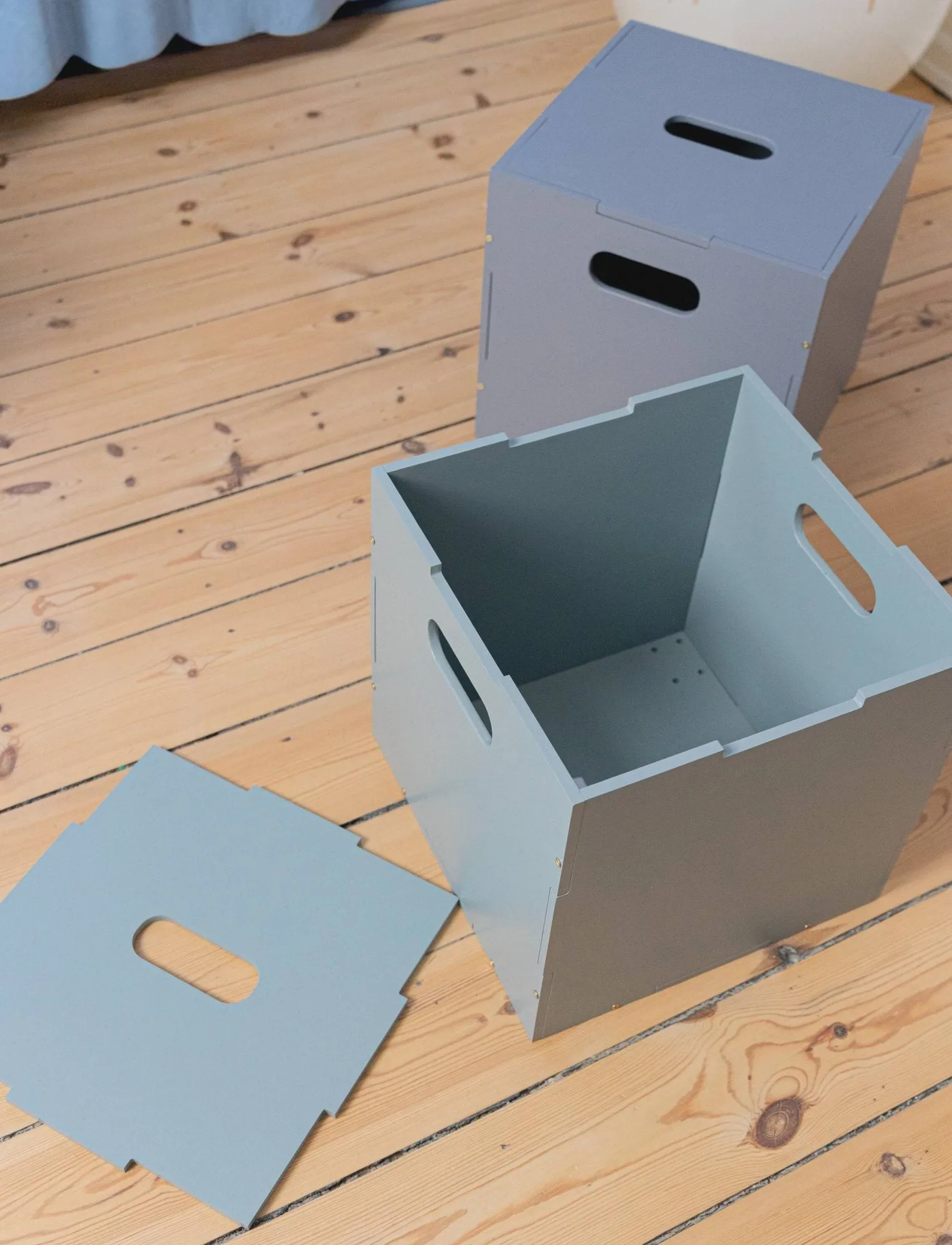 Boîte de rangement Cube Storage, Vert olive Nofred