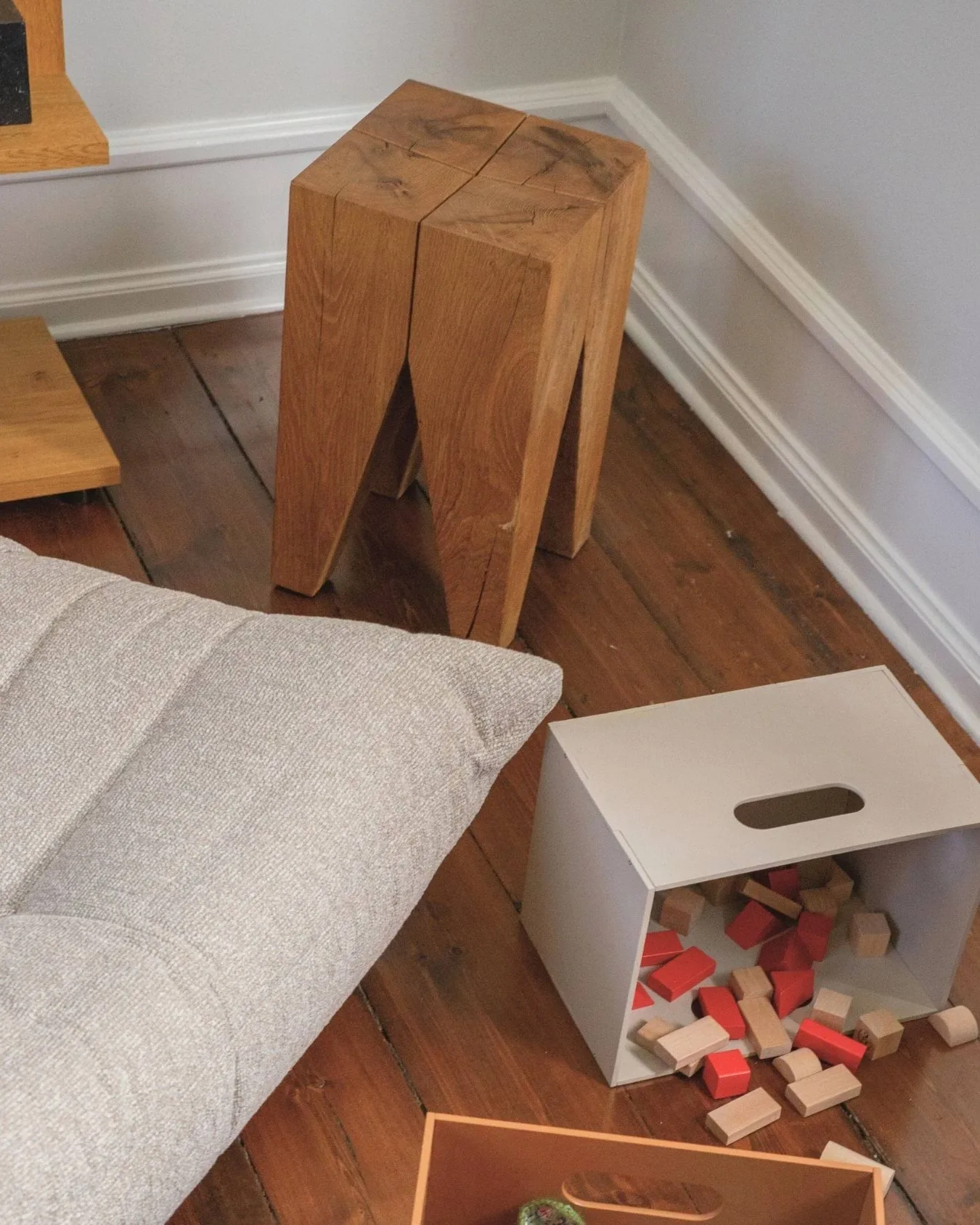 Boîte de rangement Kiddo Box, Beige Nofred