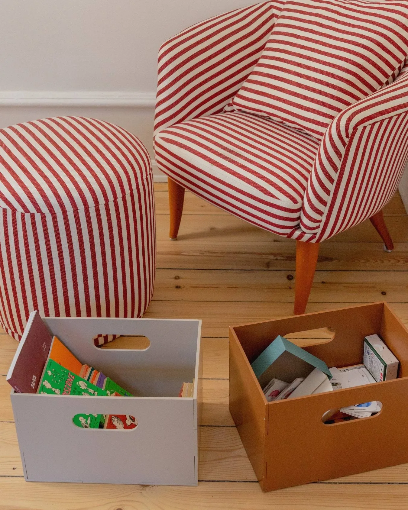 Boîte de rangement Kiddo Box, Beige Nofred