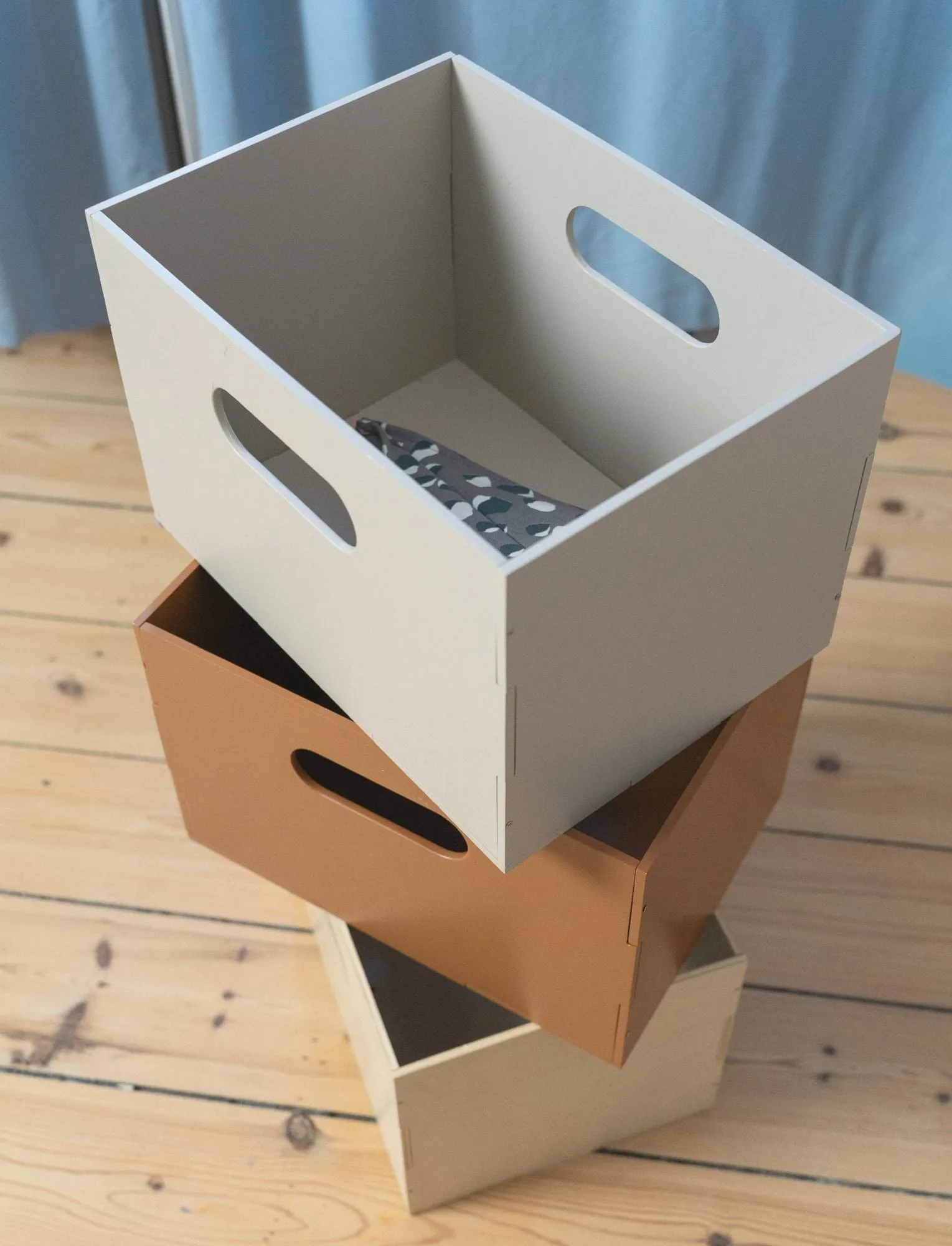 Boîte de rangement Kiddo Box, Beige Nofred