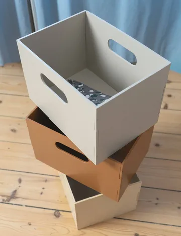 Boîte de rangement Kiddo Box - Beige - Nofred