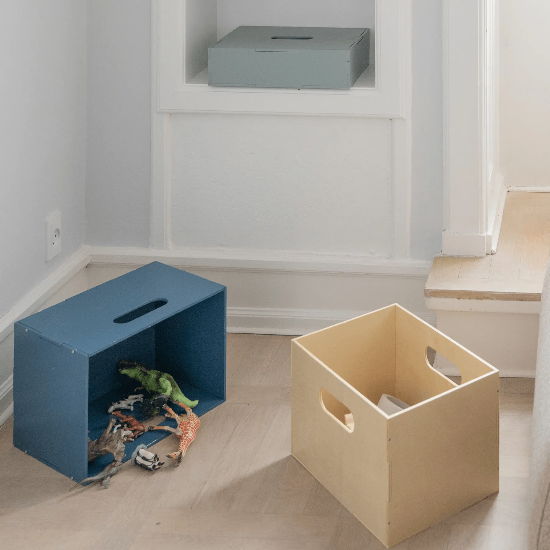 Boîte de rangement Kiddo Box, Bouleau Nofred
