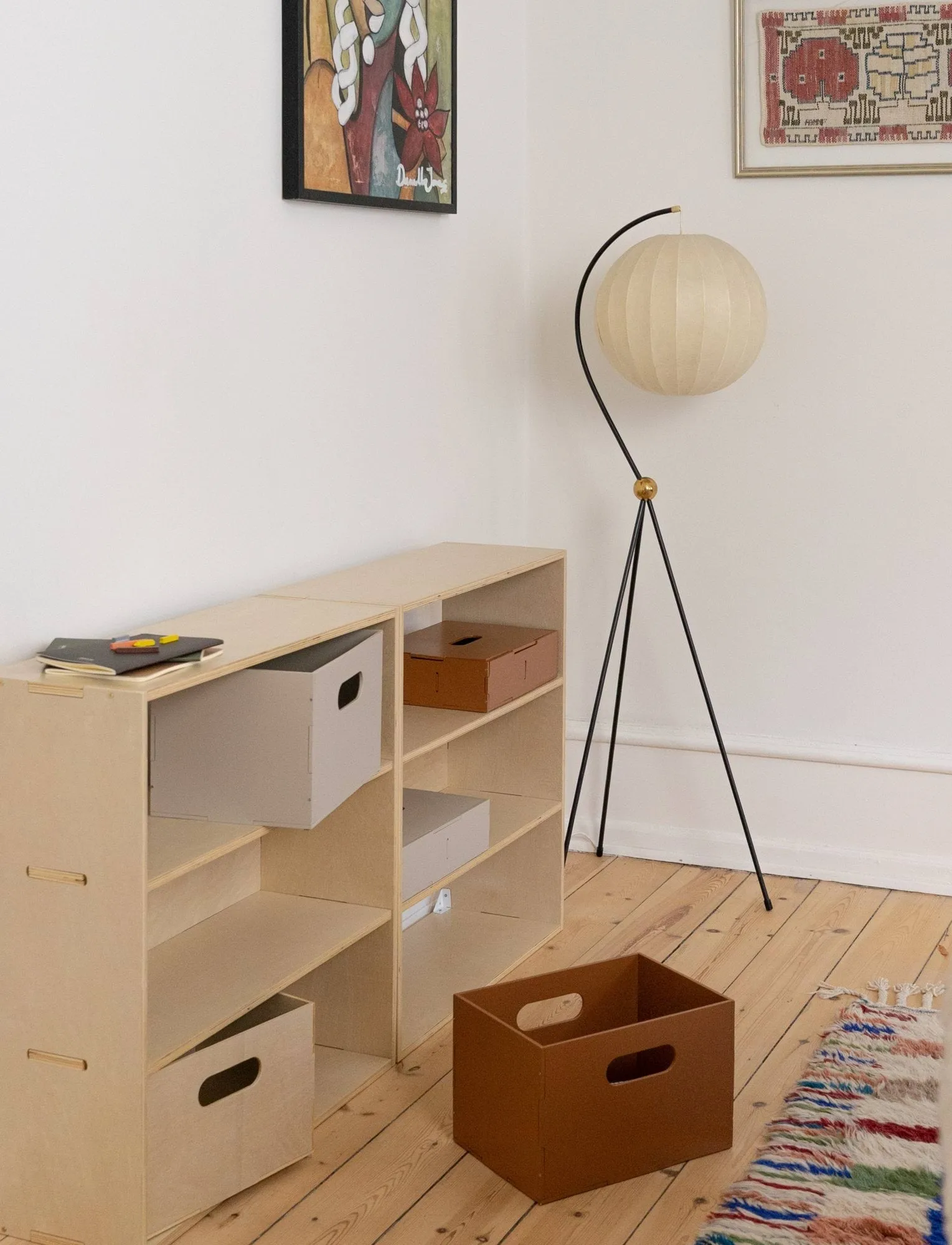 Boîte de rangement Kiddo Box, Bouleau Nofred