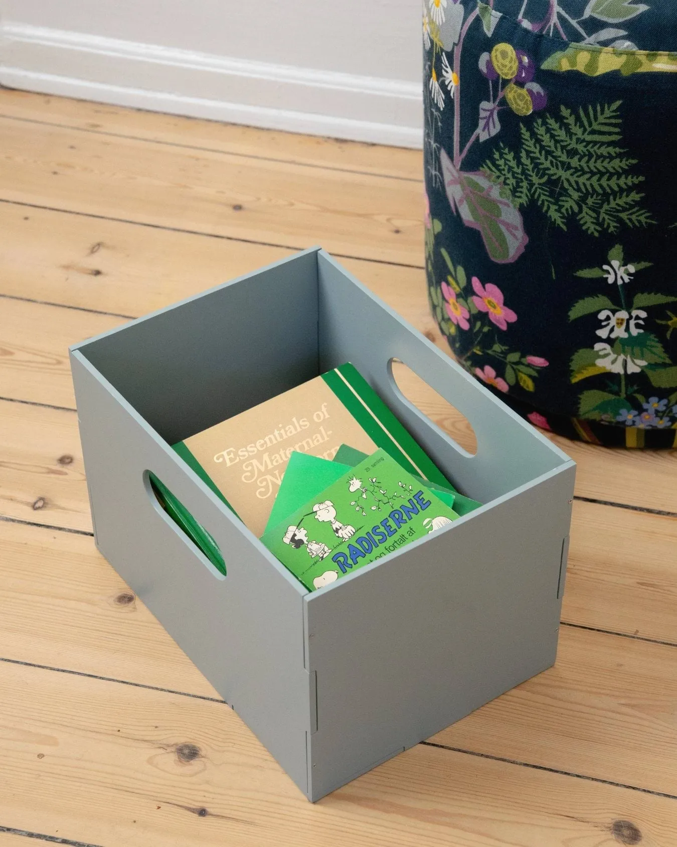 Boîte de rangement Kiddo Box, Vert olive Nofred