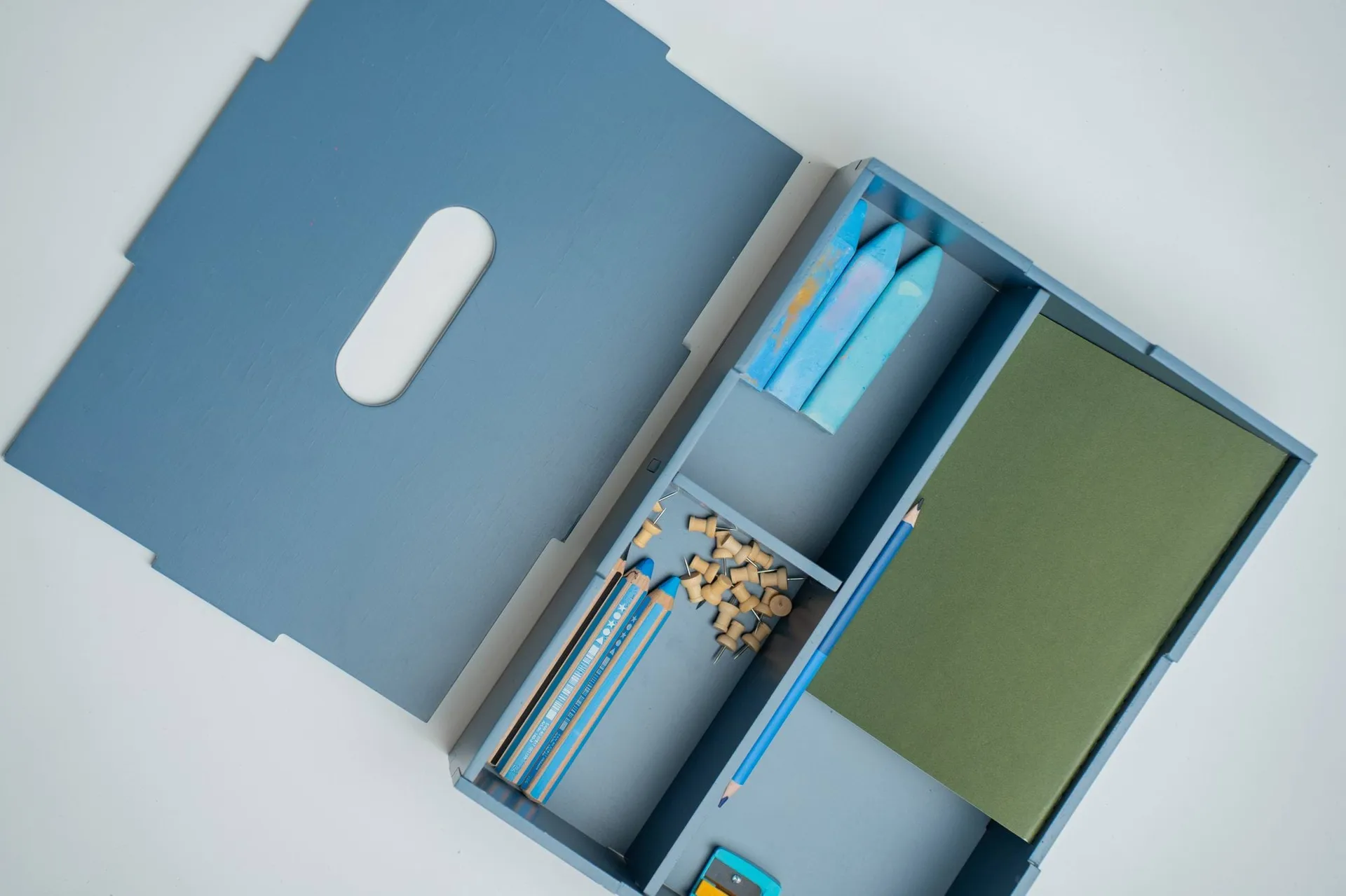 Boîte de rangement Kiddo Tool Box, Bleu Nofred