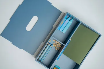 Boîte de rangement Kiddo Tool Box - Bleu - Nofred